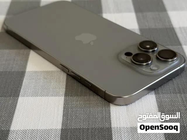 Iphone 16 pro max  natural titanium 256GB used good condition