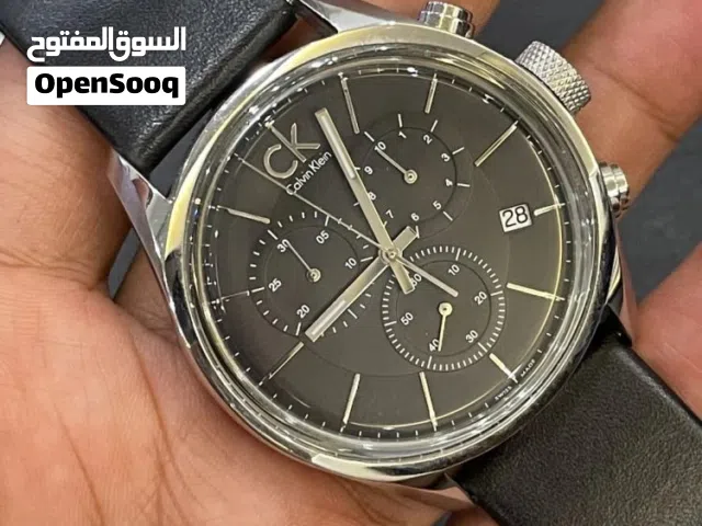 3 ساعات ck ( كالڤين كلاين ) سويسري اصلي