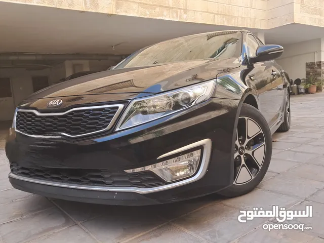 كيا مميز هايبرد وارد كوريا بحال الوكاله دهان الوكاله خاليه من الحوادث Kia K5 Hybrid 2014