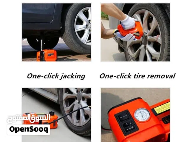طقم 3 في 1 ( منفاخ (كمبرسون ) + مفتاح مسامير + عفريته )