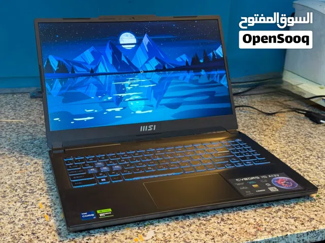 للبيع لابتوب msi cyborg 15 a13v  المواصفات بالوصف