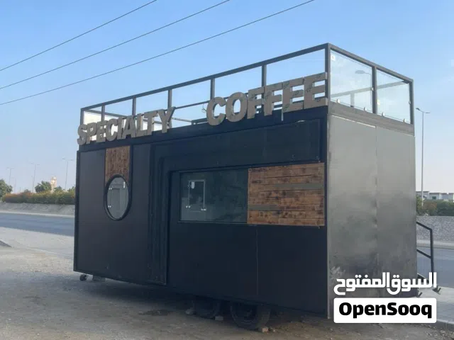 كرفان مفهي جديد غير مستعمل بها معدات كهرباؤبه ومكيف مركزي
