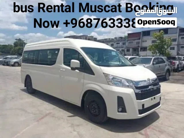 Comfortable Bus & Hiace Van Rental in Muscat – With Professional Driver