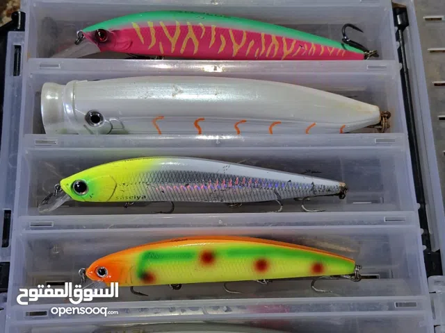 للبيع جقات و ميارير و بوبر lures for sale