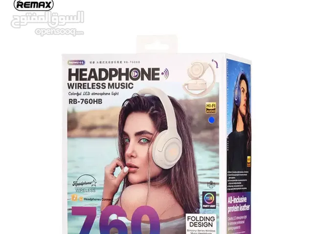 REMAX RB-760HB Bincorui Series سماعة بلوتوث Wireless Headphone