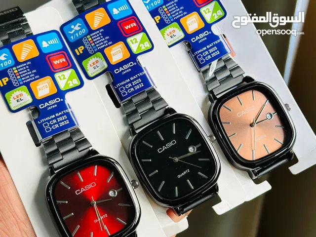 ساعات كاسيو بالوان حميله
