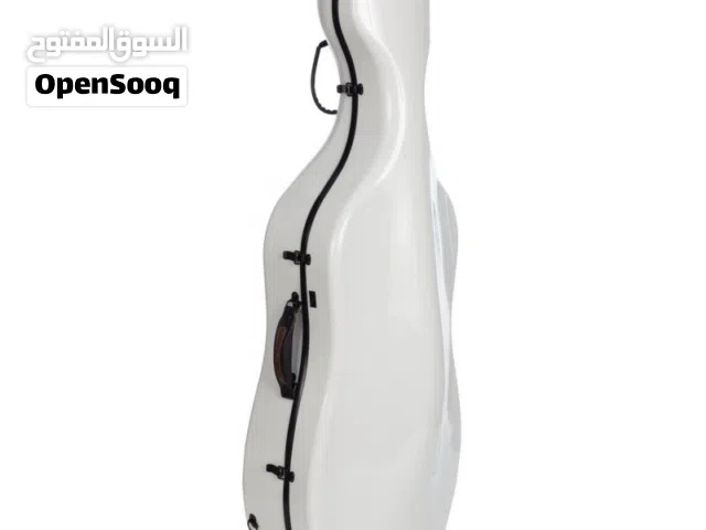 شنتة تشيللو فايبر – Fiberglass cello case UltraLight 4/4 White