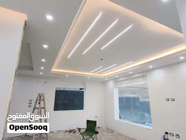 لأعمال التصميم الداخلي جبصين-جبس بورد-كهرباء-صحي