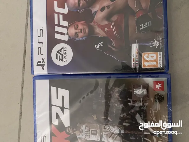 2k25 and Ufc5 PS5 new
