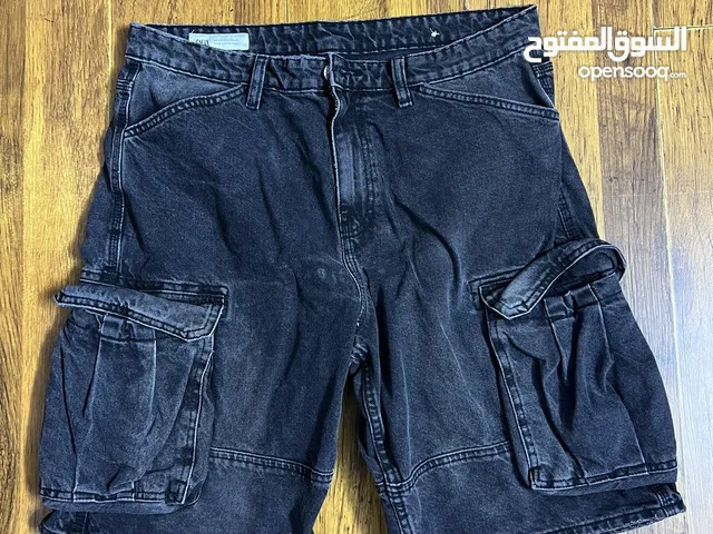 Zara Black jean shorts