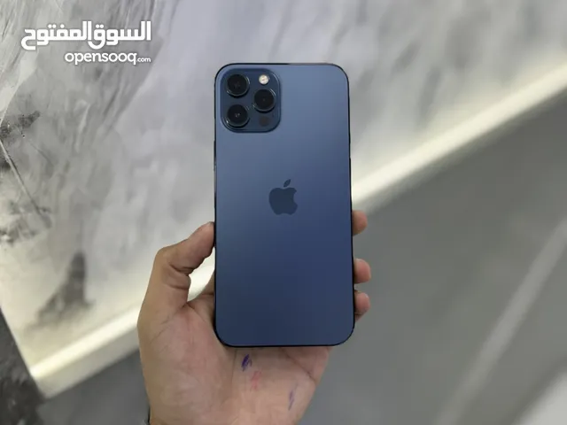 ايفون 12 برو ماكس 128 جيجا لون كحلي مميز مستعمل وكالة بحالة الجديد نسبة البطارية 91%