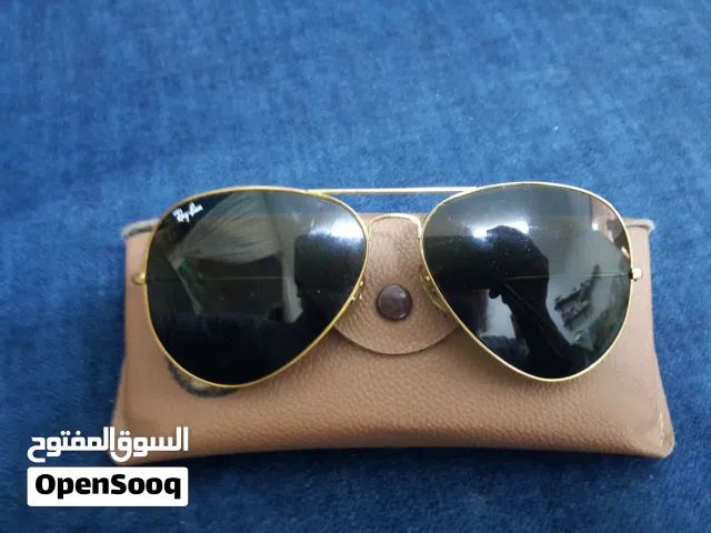 vintage ray-ban large metal 62mm b&l USA , g15 lenses , in excellent condition نظارة شمسية أمريكي