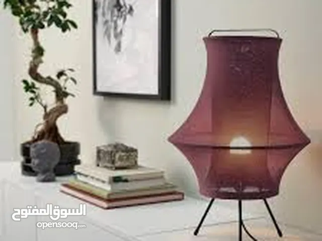 IKEA FYXNAS Table lamp, 44 cm للبيع ضوء ايكيا لون أحمر مستعمل كالجديد و بسعر رهيب ( عندي قطعتين )