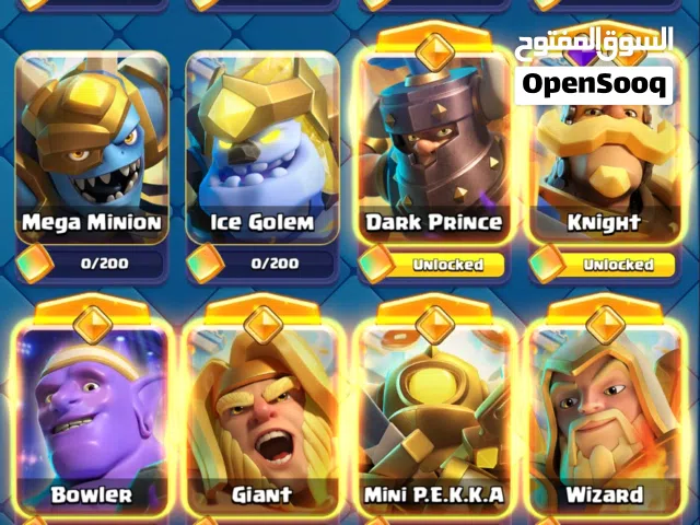 Clash Royale Accounts and Characters for Sale in Al Batinah