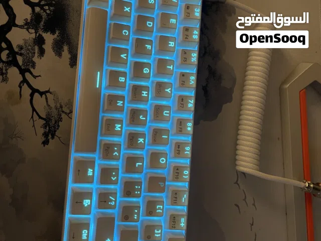 RK61 White edition (Bluebacklit)