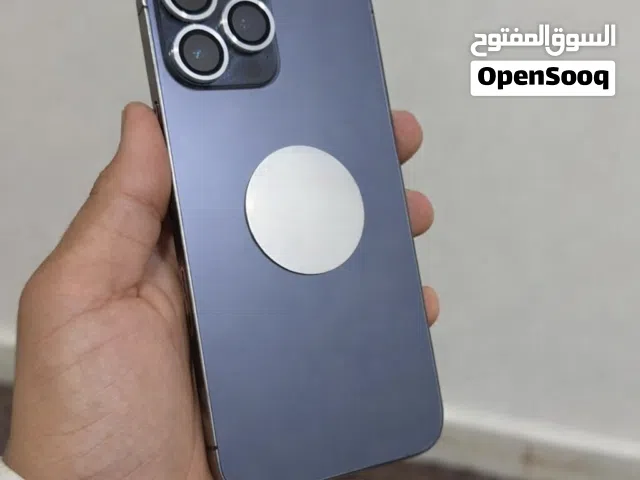 ايفون 13 برو ماكس تخزين 1 تيرا رسمي بطارية 86% نظيف
