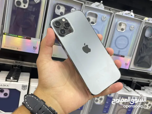 Iphone 12 pro max مستعمل بحالة الوكالة ولا خدش بطارية 94% بأفضل سعر في الاردنلدى Trick Mobile