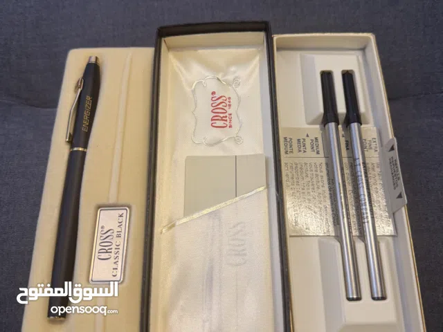 قلم كروس اصلي تحفة يعمل جيدا / Cross Pen Set