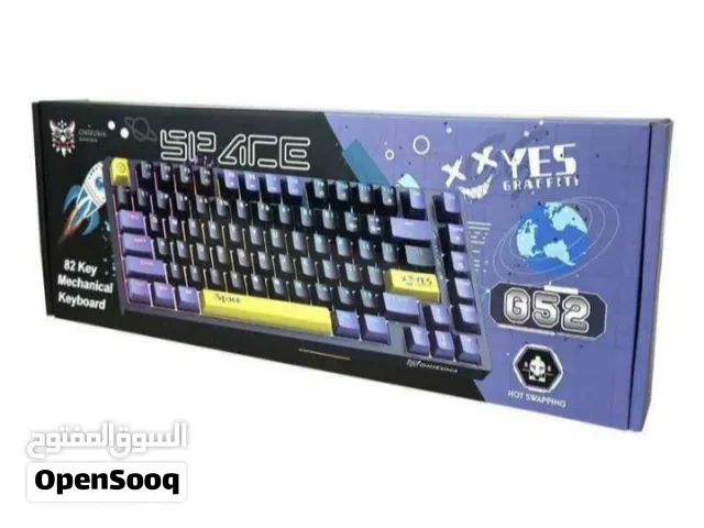 Onikuma G52 Space RGB mechanical gaming keyboard. 82key