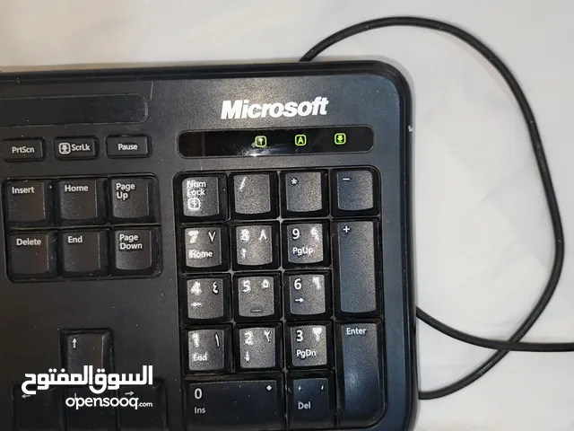 كيبورد مايكروسوفت الأصلي للبيع - بسعر مميز ب( 7 ) دنانير فقط شامل التوصيل الى جميع انحاء المملكه .