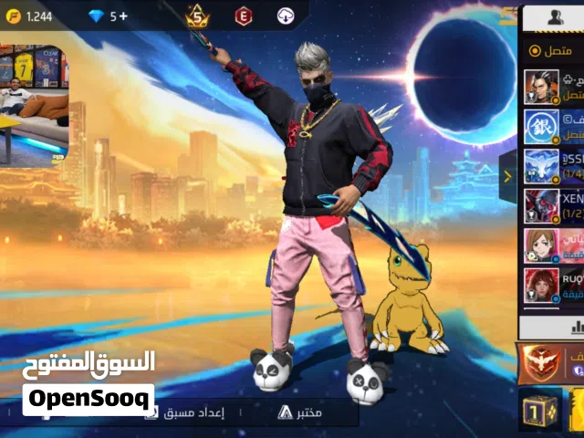 Free Fire Accounts and Characters for Sale in Istanbul