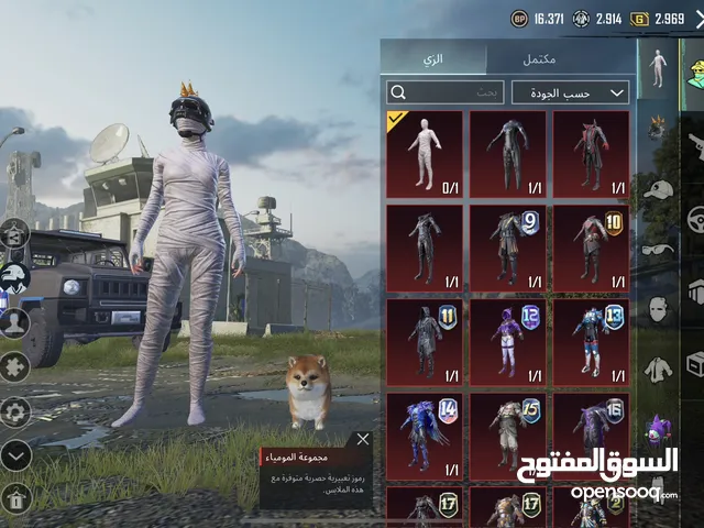 حساب ببجي مثك فاشن