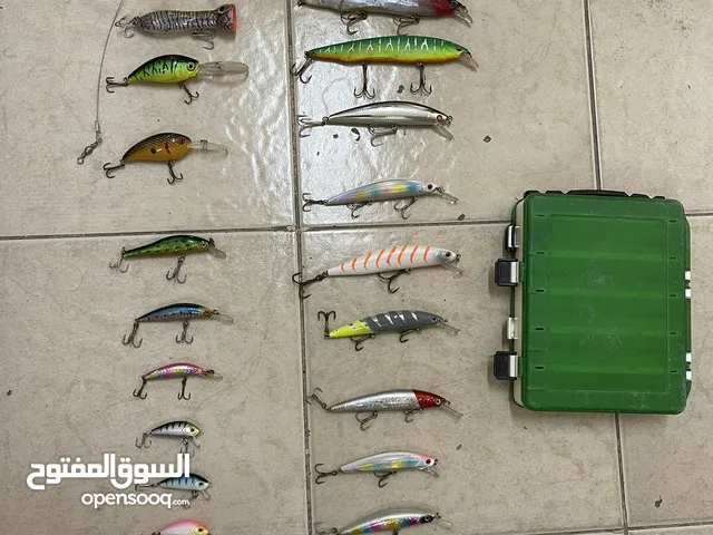معدات صيد للبيع في الإمارات : صنارة صيد مستعملة للبيع : سناره صيد