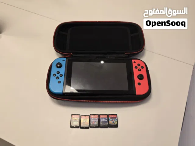Nintendo Switch - مع 5 ألعاب