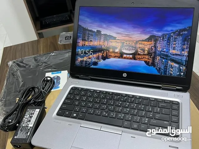 Laptop HP Core i5-7th - 8 Ram + 256 SSD  لابتوب hp بمواصفات عالية وممتازة