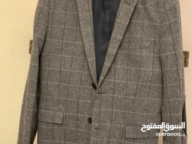 جاكيت رجالي سبور فاخر ماركة H&M والثاني REISS مقاس L
