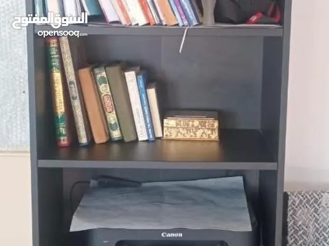 Ikea shelves مكتبة