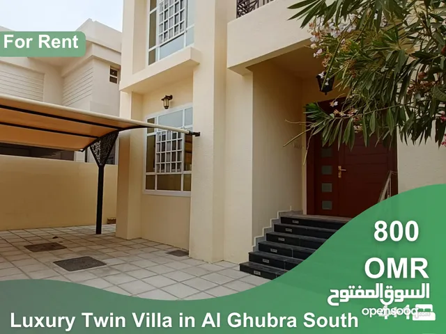 Luxury Twin Villa for Rent in Al Ghubra South  REF 543MB
