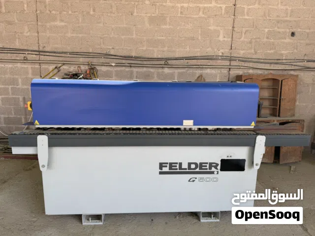 للبيع مكينه لصق حواف الخشب FELDER G500 إيطاليه بحاله ممتازه جاهزه للاستعمال