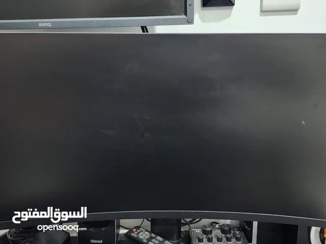 gaming curved monitor 34inch same as new