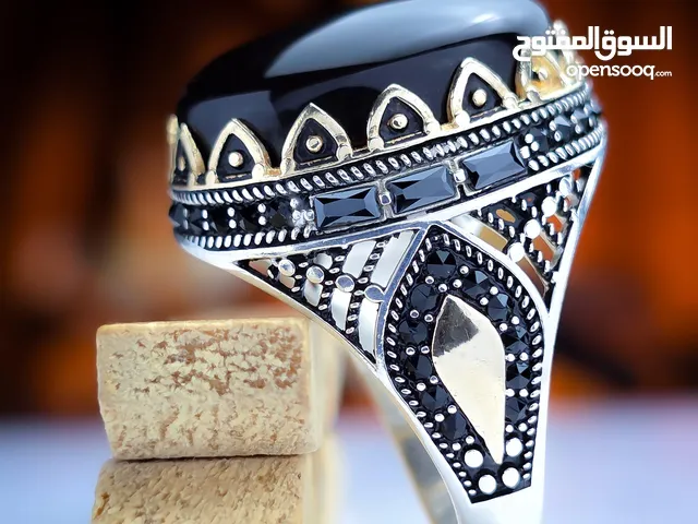 #رينق_مان_للفضيات_والعقيق_اليماني