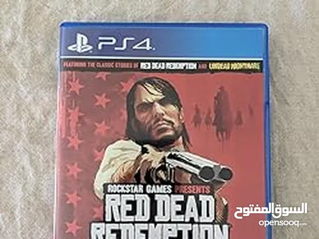 Red Dead  Redemption 1 Remastered for ps4 NEW used for 1 week.
