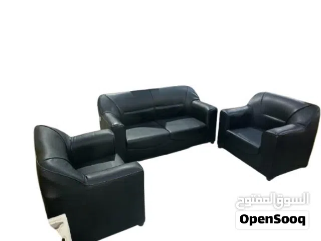 طقم كنب جلد اربع مقاعد  مكفول مع توصيل مجاني  عمان زرقاء احذروا التقليد