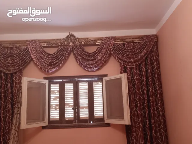 ستائر قماش وخشب