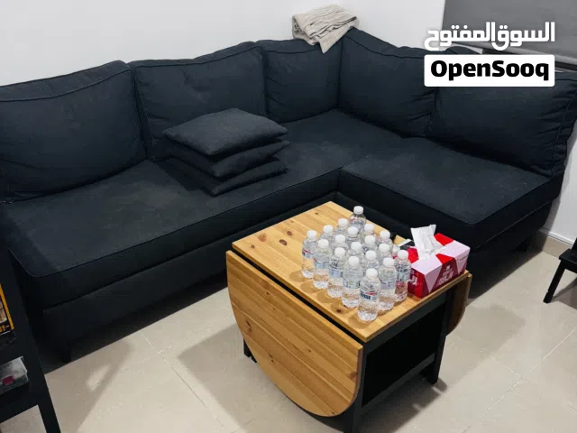 كنب كورنر وطاولة معيشه - Corner sofa and living room table