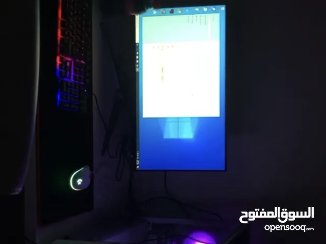 PC Gaming for sale only PC المواصفات تحت البي سي حالته ممتازه ما يشكي من اي شي والكيس جديد ونظيف