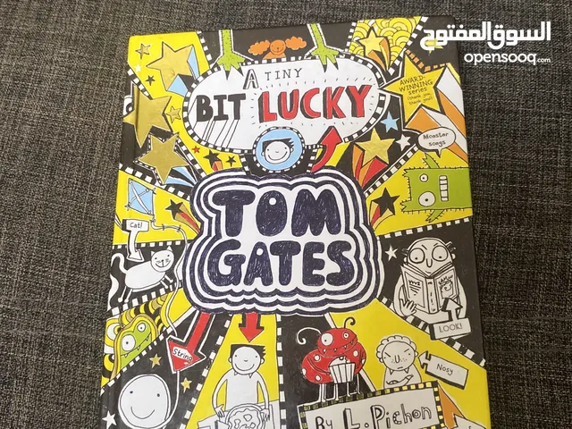 TOM GATES A tiny bit Lucky book