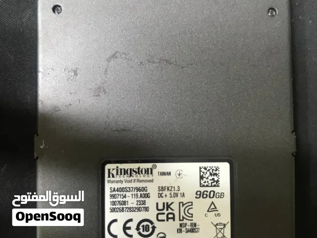 SSD KINGSTON 1TB Health 99% مستعمل استعمال خفيف