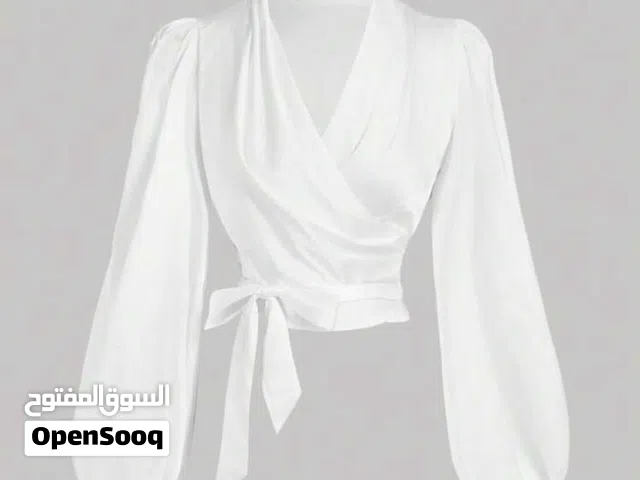 قميص ابيض كاجوال