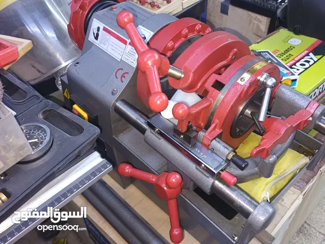 ماكينه تسنين كهرباءلغايه 2انش جديد وليس مستعمل من نص انش لغايه 2 انس