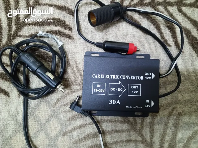 محول ڤولتيه من قدرة 24 ڤولت إلى 12 ڤولت لسيارات النقليات ڤولت عالي