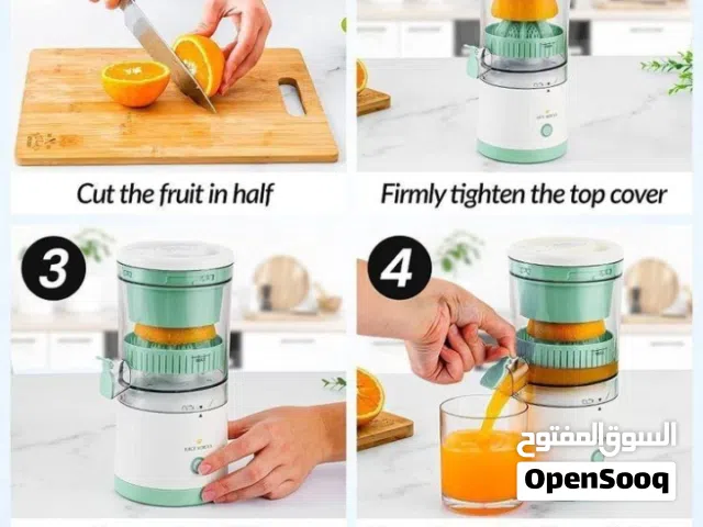 Citrus. Juicer عصارة فواكه كهربائية لاسلكية محمولة  متعددة الوظائف   سهلة الاستخدام من ممي