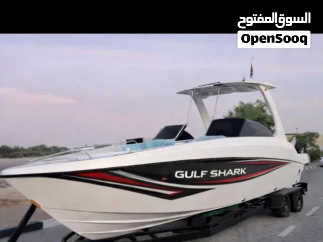 طراد جت بوت اخر موديل تصنيع 2026 من gulf shark السعر يشمل جميع الكماليات م عدا المكاين