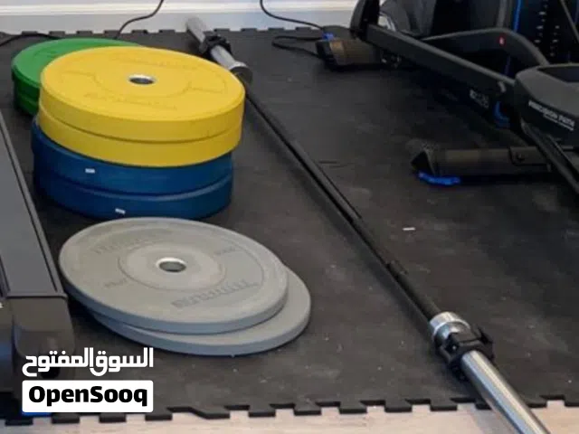 بار حر مع أوزان