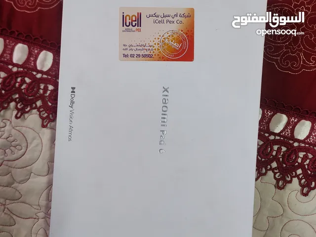 ايباد شاومي باد6 256 جيجا بالكرتونة مع شاحن الاصلي وسماعتو استعمال بسيط بحالة الجديد