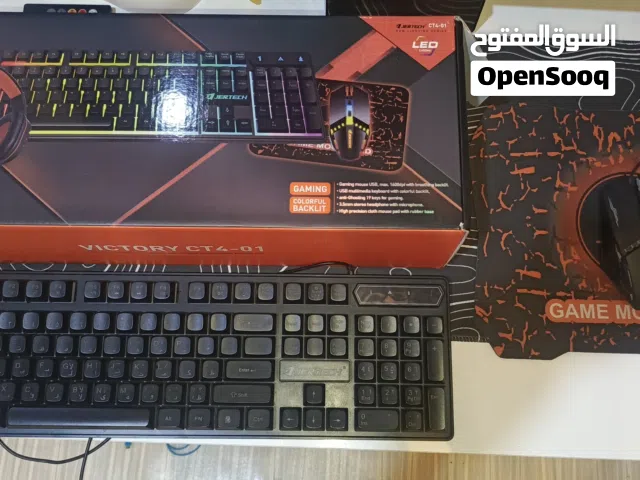 بكج غيمينغ 3 في 1 (JERTECH) نظيف جداً مع الكارتونة